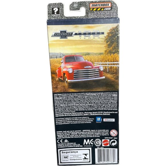 Matchbox 100 Year Anniversary Chevrolet Trucks 5-Pack, 1:64 Scale - Picture 4 of 5